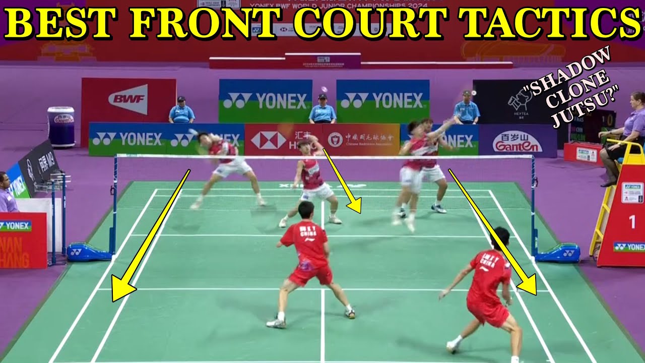 how to be a front court badminton beast
