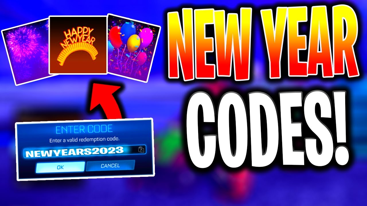 Rocket League *NEW YEARS* Codes!