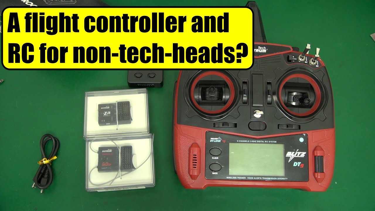 The Detrum RC system with flight stabilizer/RTH (part 1)