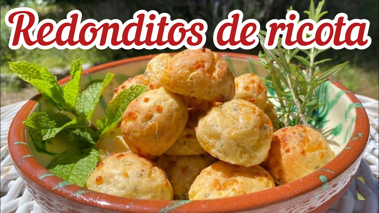 REDONDITOS DE RICOTA - RECETA CON MUCHO ROCK&ROLL - BATIENDO LA JUSTA