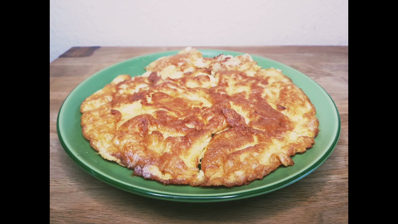 Thai Omelette mit H&auml;hnchen Hackfleisch l 5 Min Gericht l Kai Jeow Gai Sa