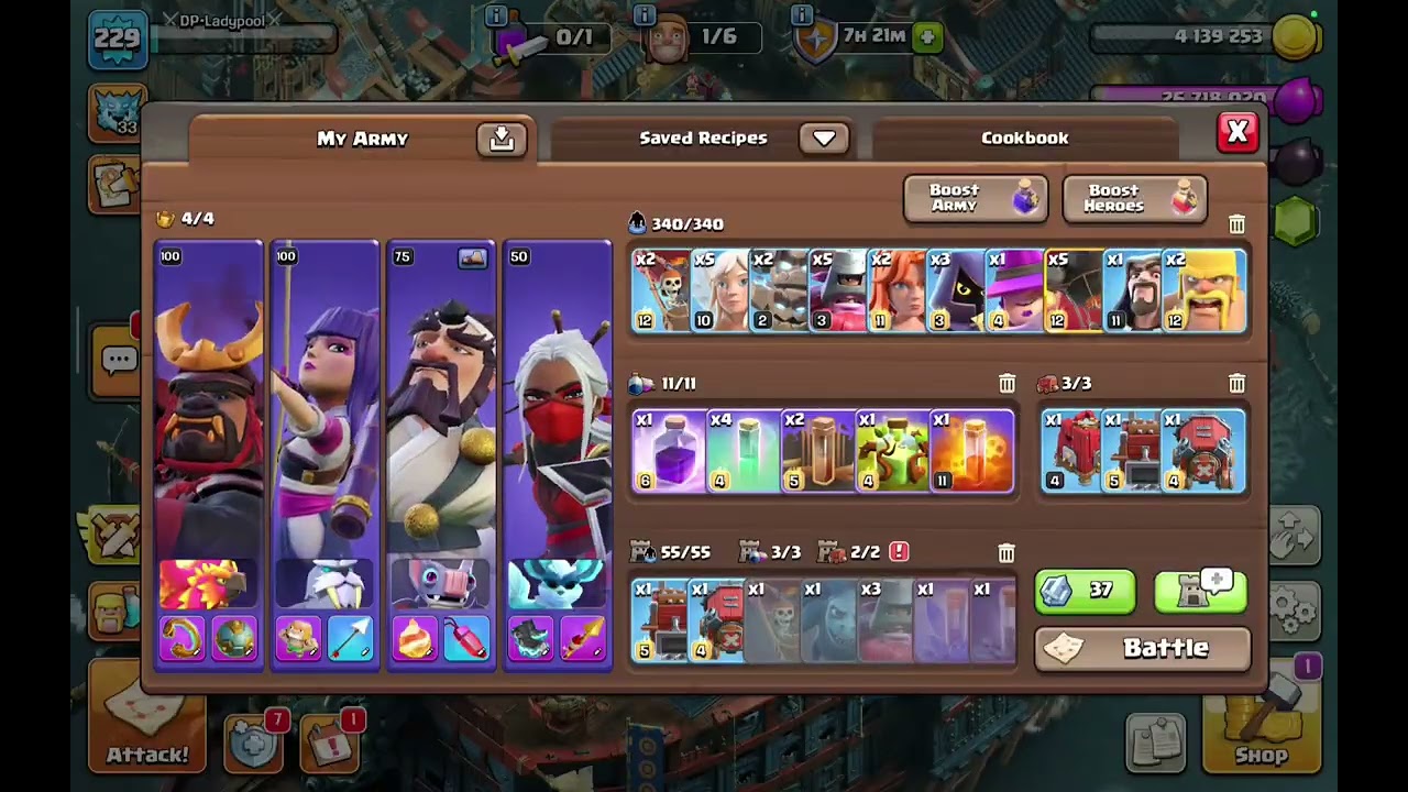 FEB 2026 CWL Day 2 #Highlight | ClashOfClans #clashpoolplays #clashofclans #coc #game