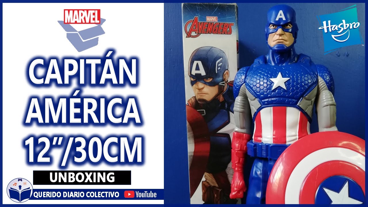 🔷 CAPITÁN AMÉRICA TITAN HERO SERIES 2015 | FIGURA 12