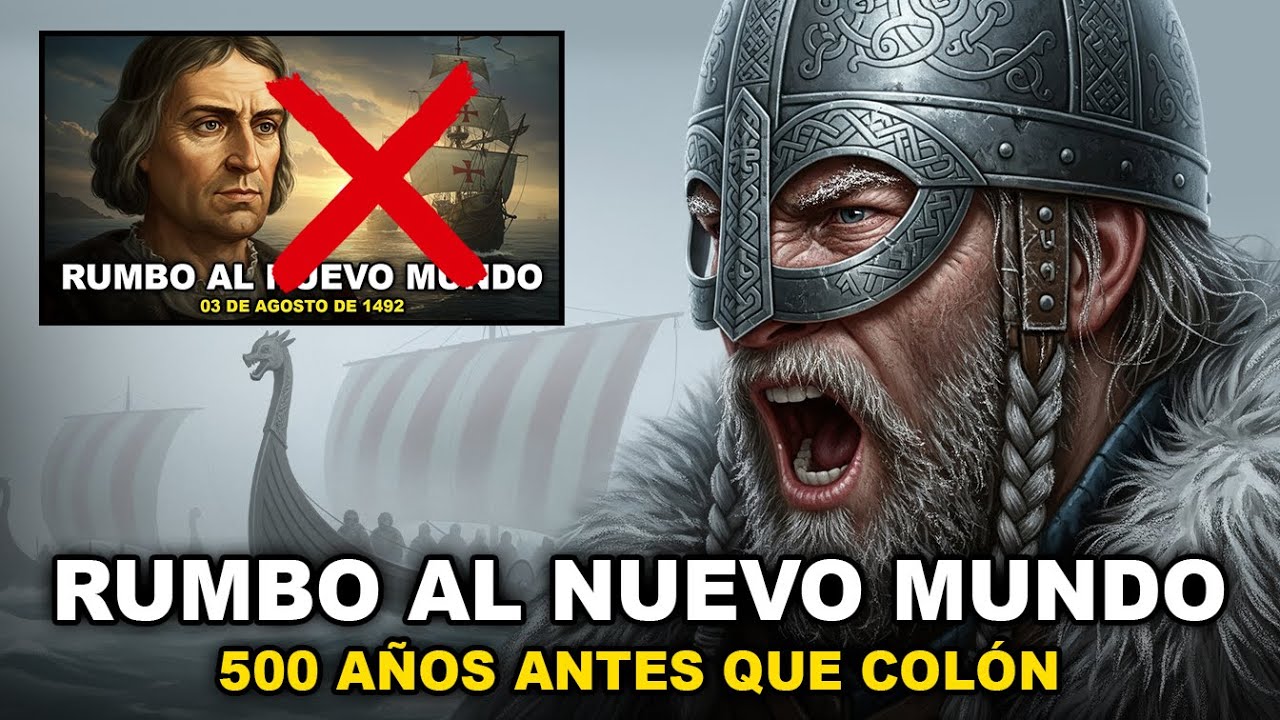 Antes de Colón: La Conquista Vikinga de América que el Mundo Olvidó