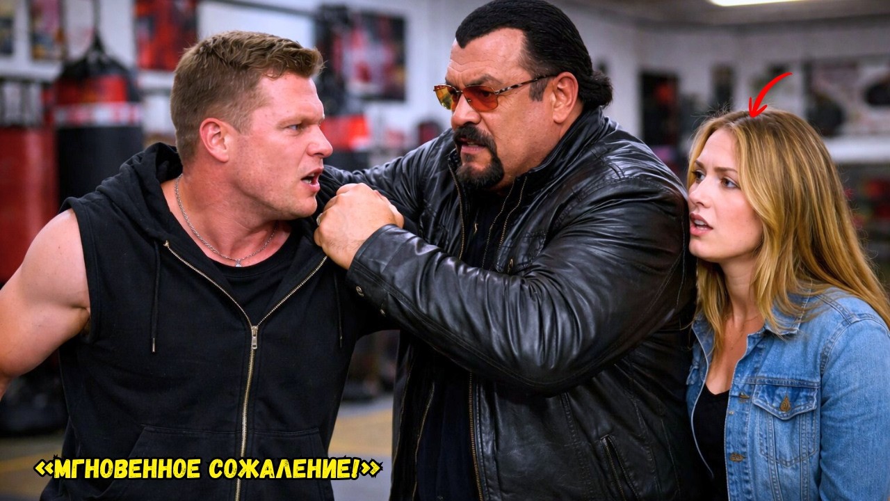 Хулиган решил напасть на дочь Харриса Стивена… Не зная, что за его спиной стоит Стивен Сигал! 😱
