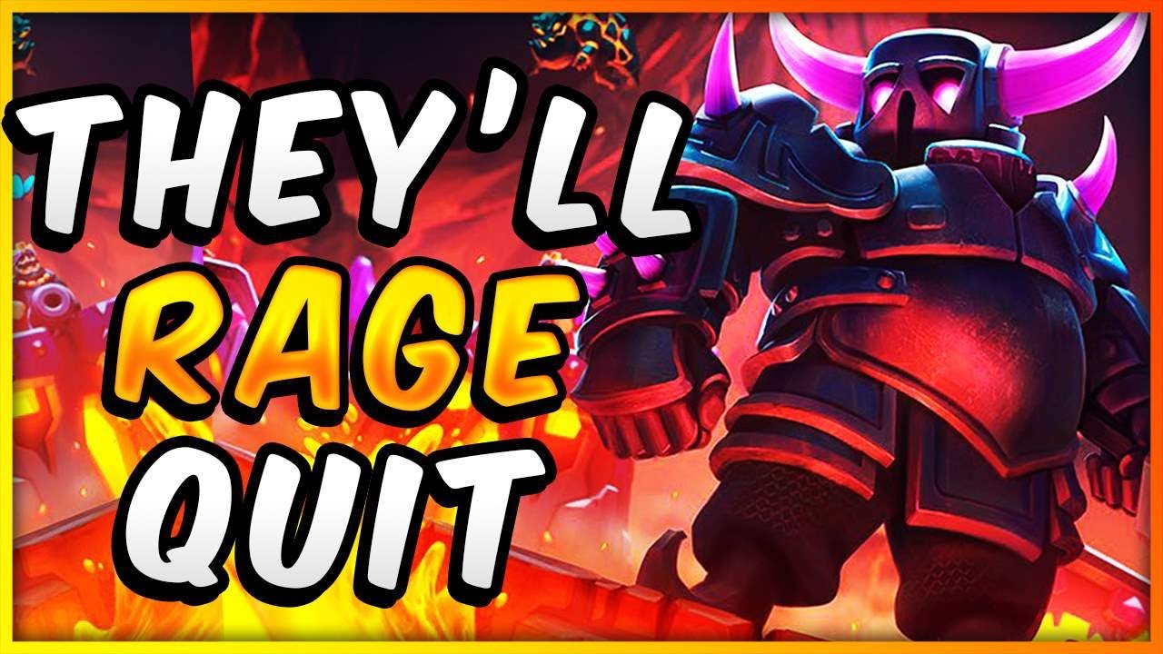 MOST UNEXPECTED DECK makes EVERYONE RAGE QUIT?! ⚠️— Clash Royale