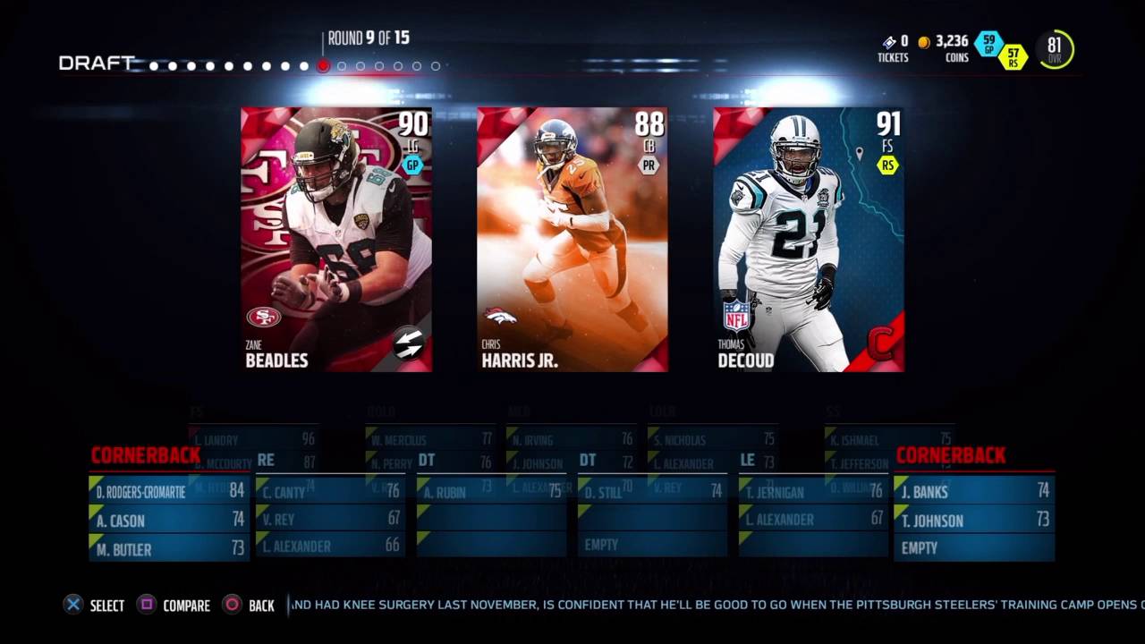 99 overall Cromartie