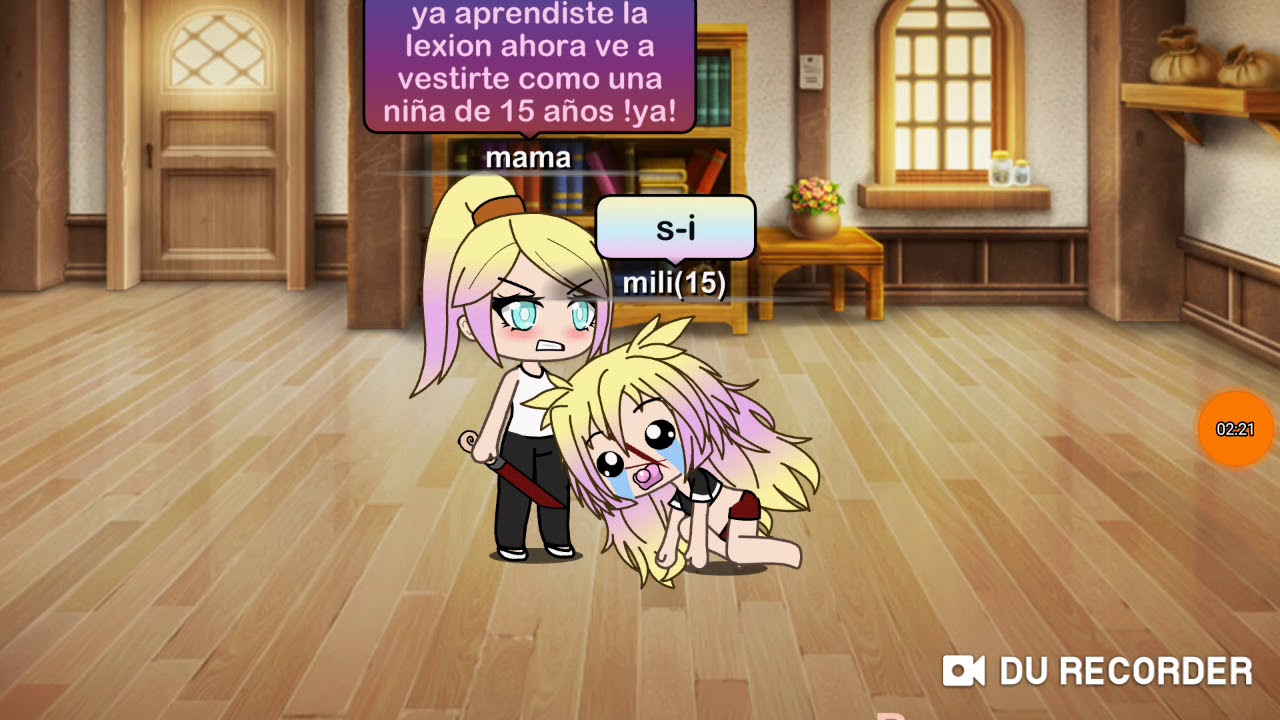 La niña de 15 años que se creía bb a mi bersion