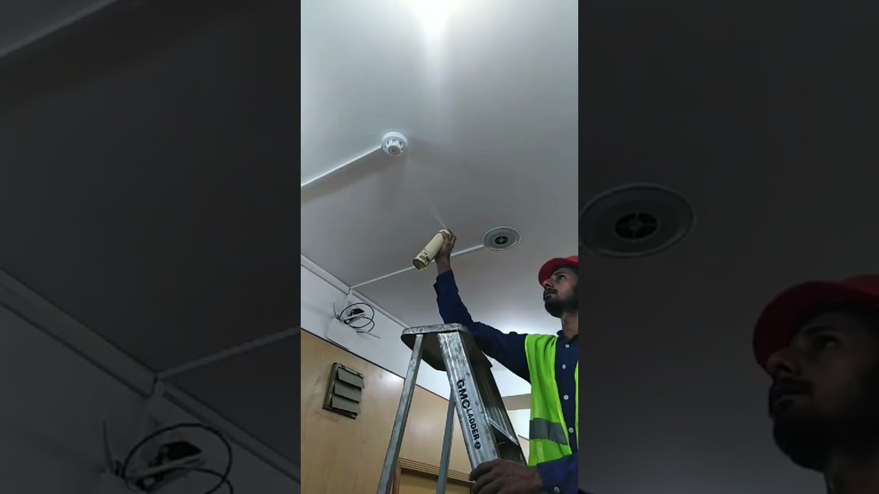 Fire alarm testing// Best fire alarm service in Pakistan #fire #alarm #firealarm #iss #testing