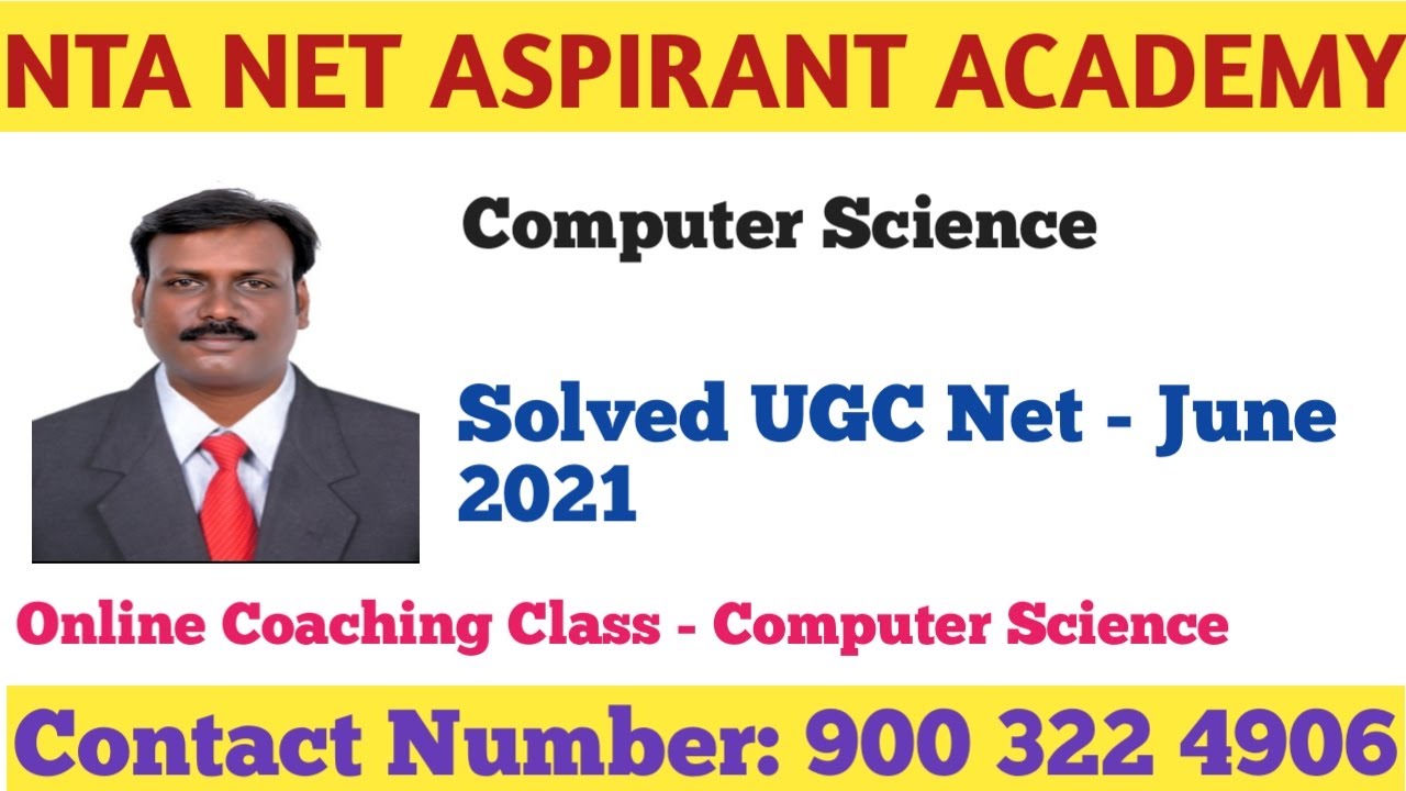 Computer Science | UGC NET Paper I Solved June 2021| Online Coaching Center Computer Science