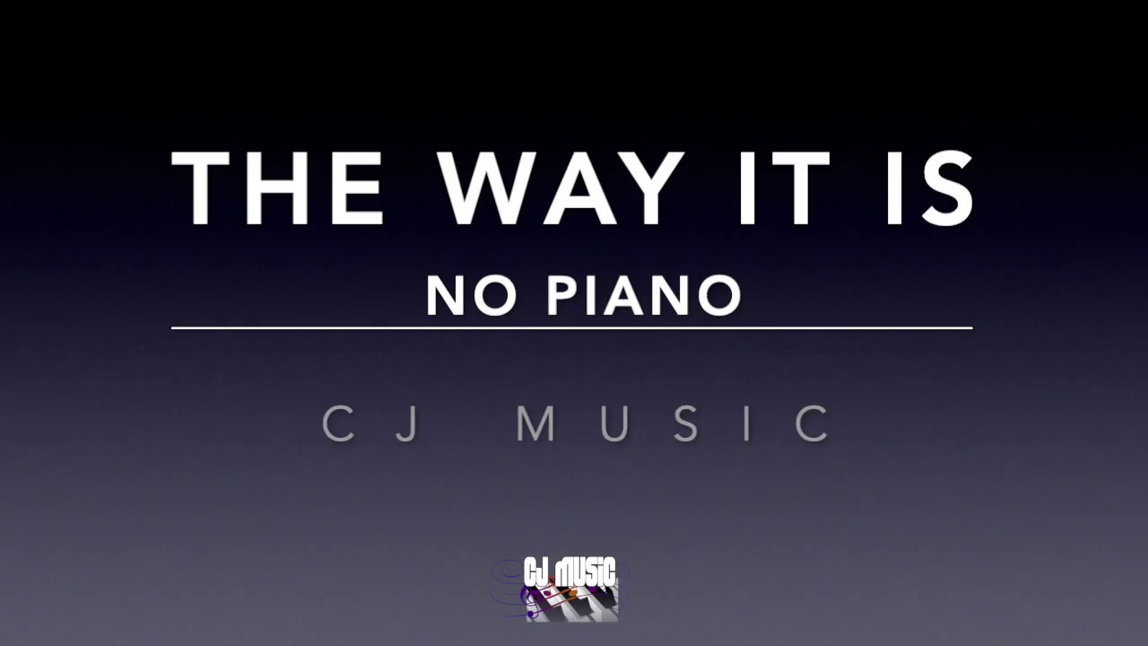The Way It Is - Bruce Hornsby Piano Backing Track / Karaoke / Instrumental
