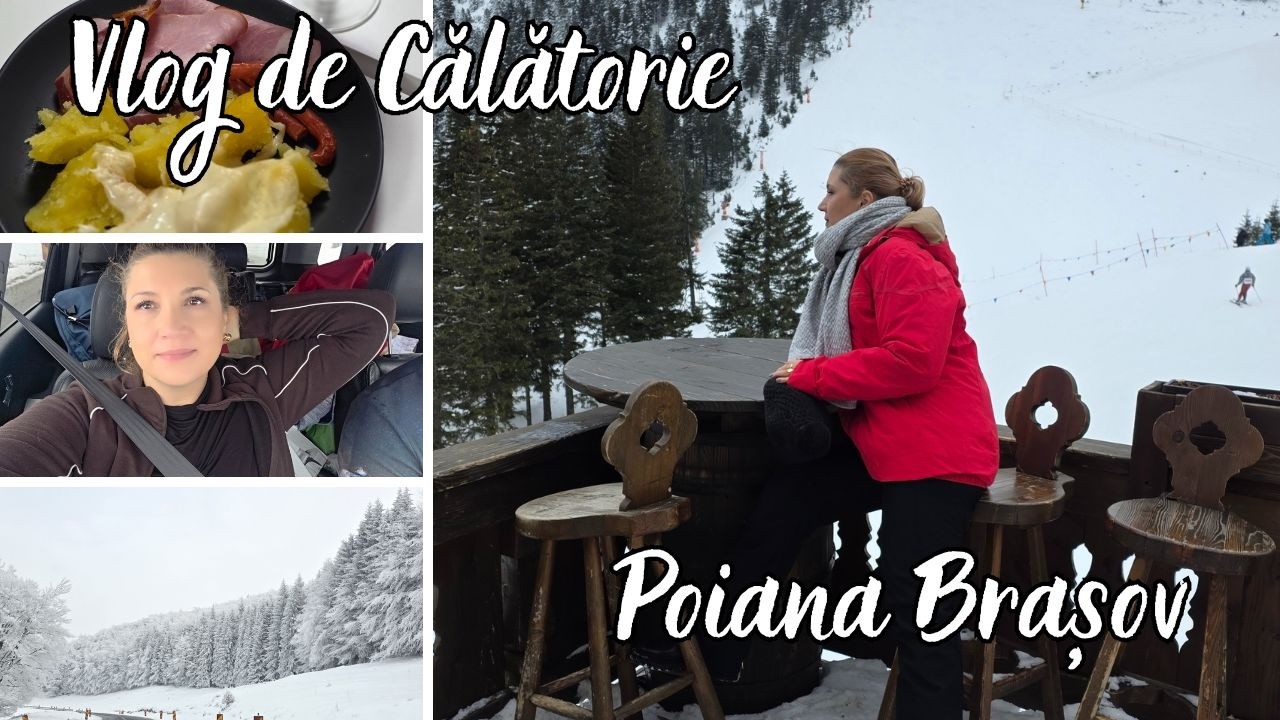Poiana Brașov la ski 2026 | el pe pârtie, eu la odihnă | costuri și vlog de iarnă