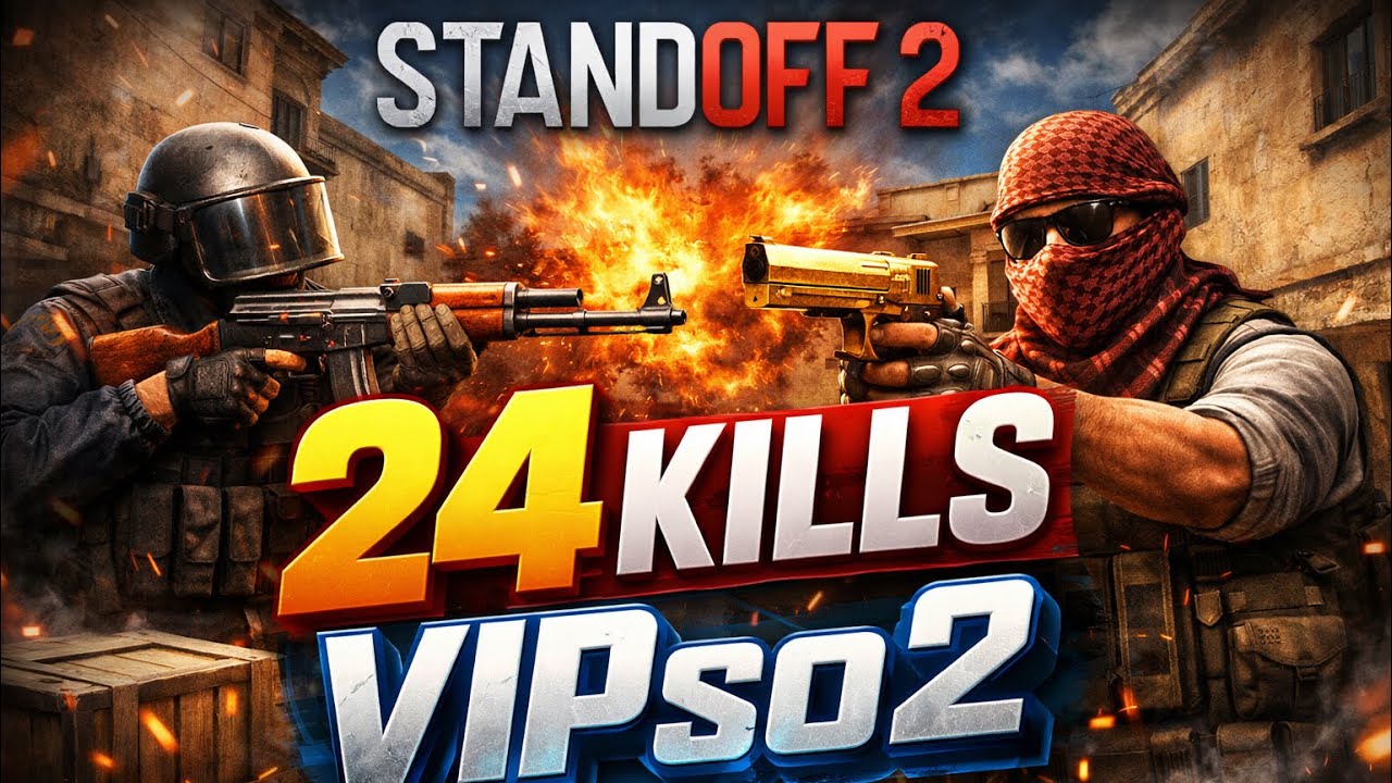 24 KILLS in COMPETITIVE?! 😳 Standoff 2 Ranked | VIPso2