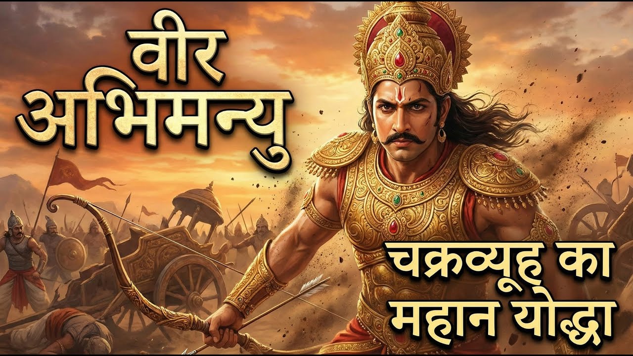 वीर अभिमन्यु | Mahabharat Hindi Rap | Warrior Anthem | Hindu Raj Santan Dharam