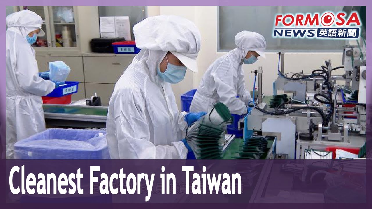 Cleanest factory in Taiwan makes world-beating sterile medical masks
