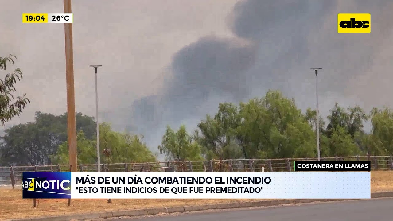 Incendio en Costanera de Asunción: más de 20 familias afectadas y sospechas de premeditación