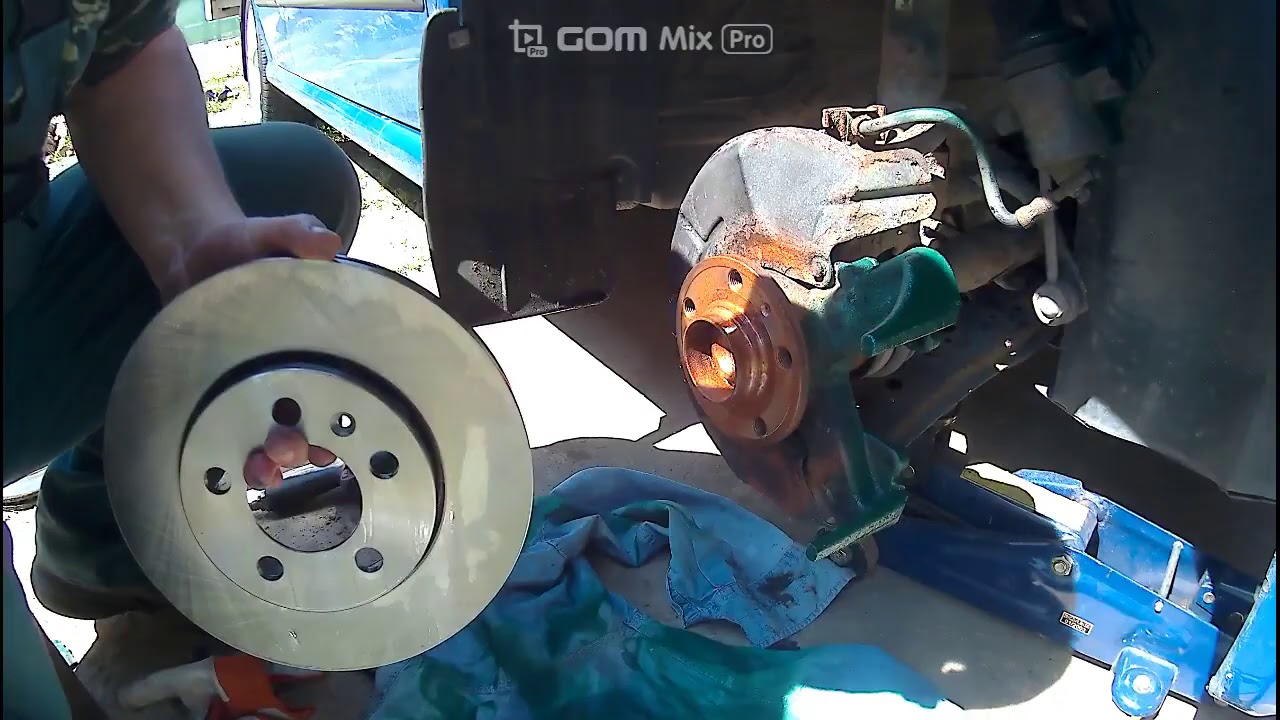 Škoda Fabia 1, Jak jsem si měnil pření brzdy.