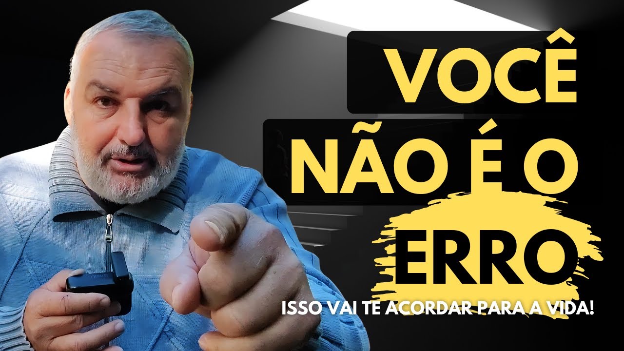 O Erro Não Te Define – É Hora de Despertar