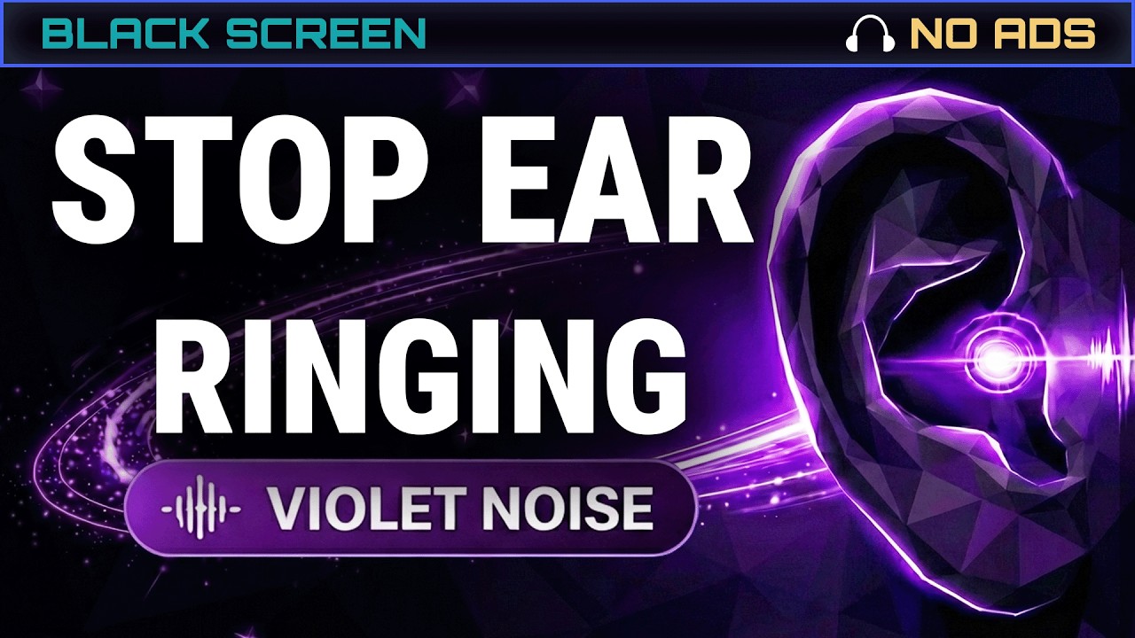 Stop Ear Ringing with Violet Noise