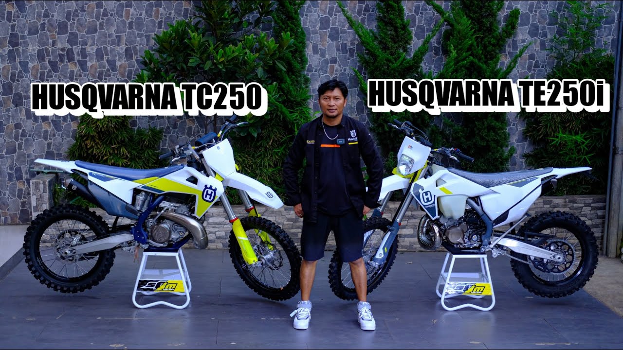 PERBEDAAN HUSQVARNA 2T KOMPETISI VS ENDDURO TC250 ~ TE250i