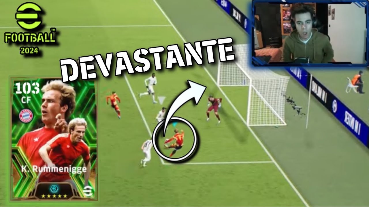 RUMMENIGGE È INFERMABILE: NON LO RICORDAVO COSÌ FORTE‼️ - eFootball 2024 Ita