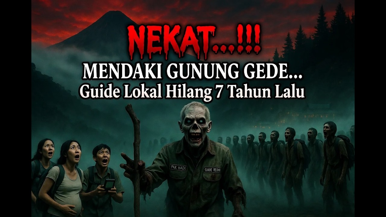 PENDAKI GUNUNG GEDE YANG NEKAT… Guide Asli Hilang 7 Tahun Lalu Masih Antri di Puncak
