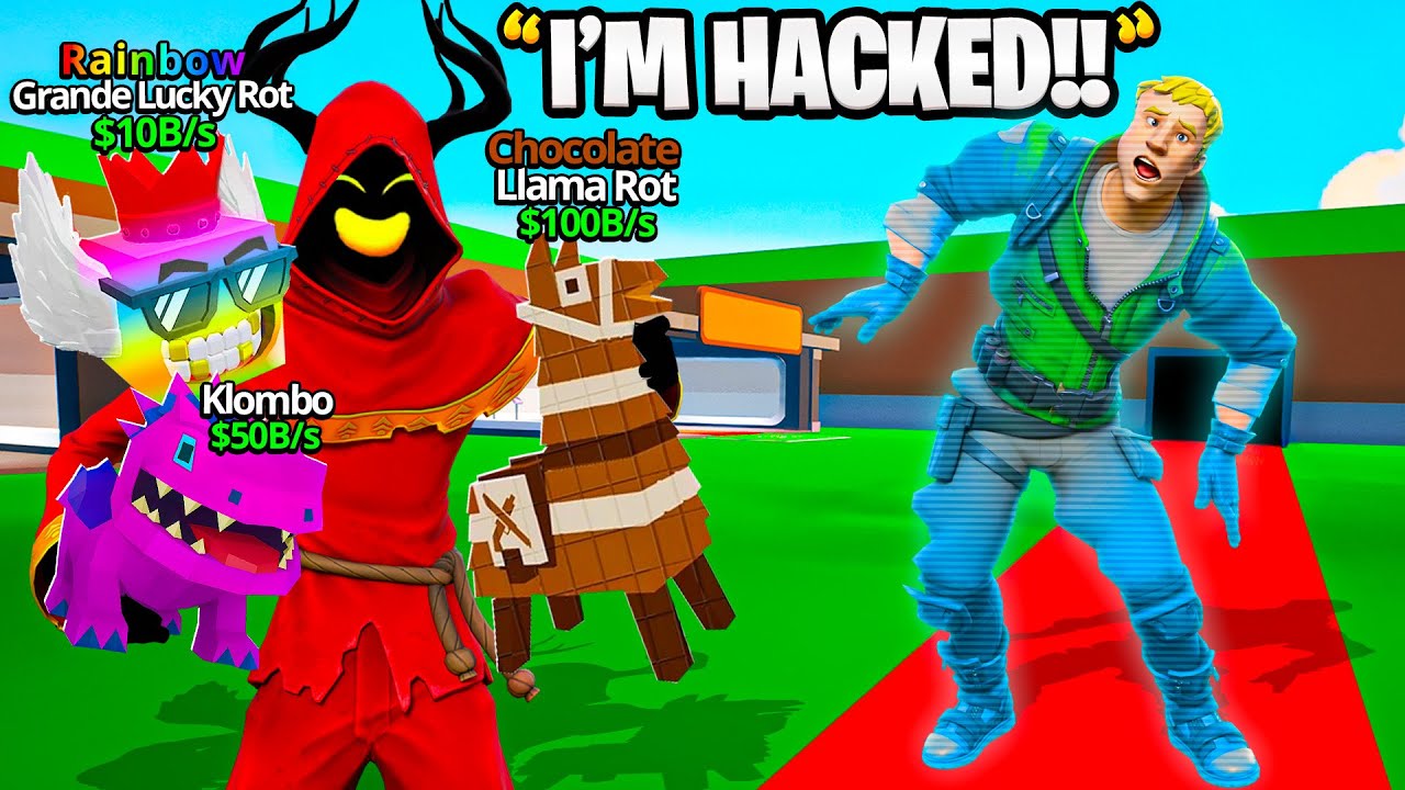 I Secretly Controlled His GAME in Steal The Brainrot