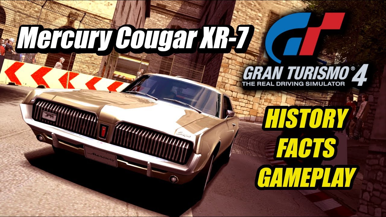 Gran Turismo 4's Hidden Muscle - The '67 Mercury Cougar XR-7 - Mustang's Luxury Rival | PS2 HD
