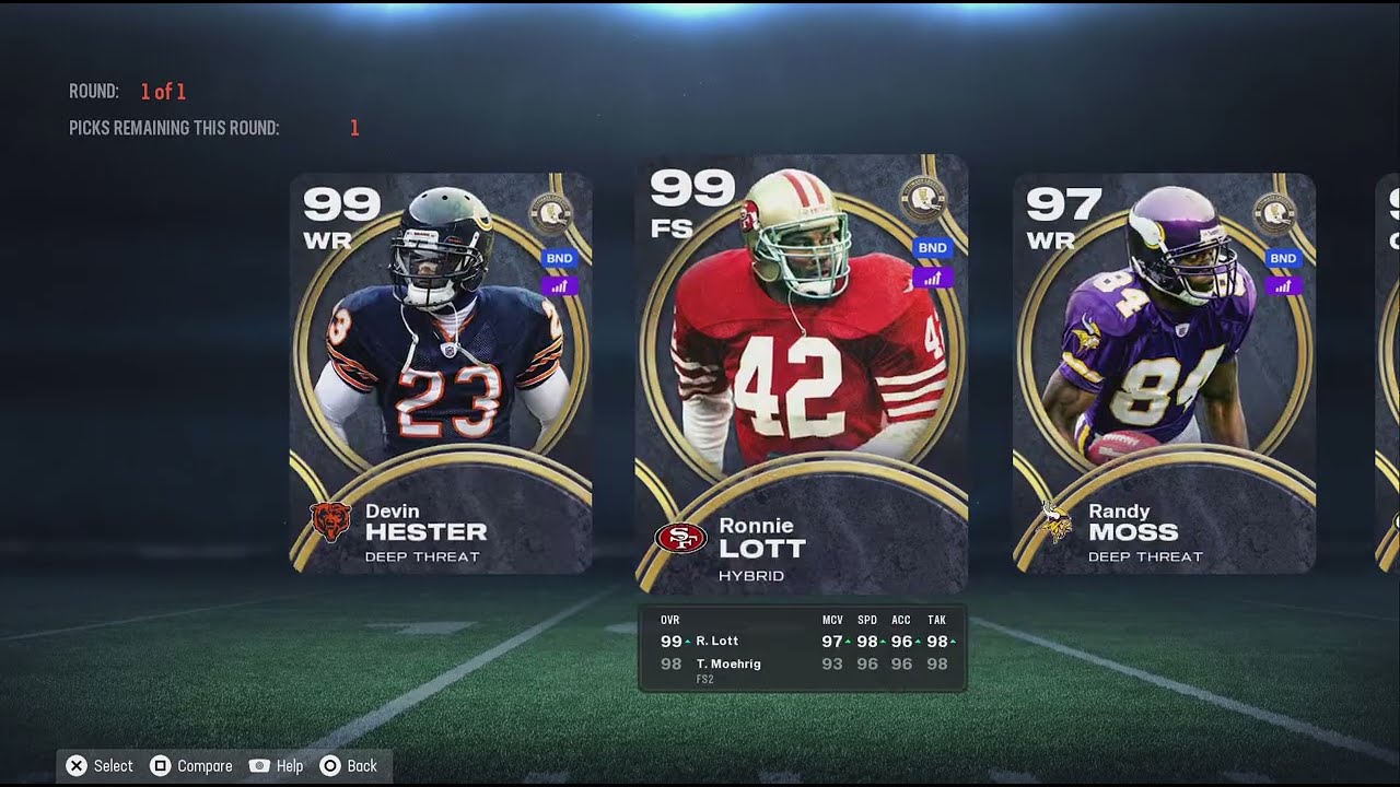 New Free 97-99 OVR BND Ultimate Legends Fantasy Token Exchange Pack Madden NFL 26 Ultimate Team