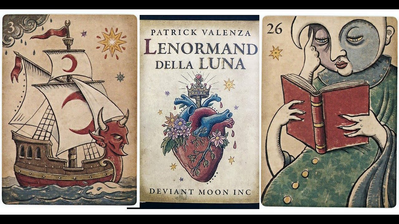 DELLA LUNA Lenormand - full flip through