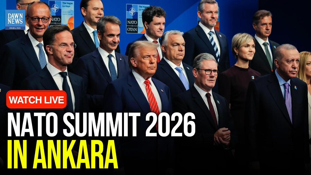 🔴 LIVE: NATO Summit 2026 In Ankara | US President Trump Arrival