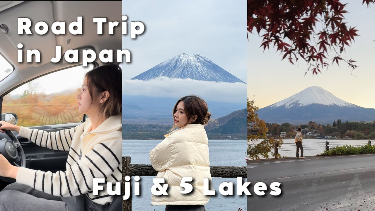 JAPAN : รวม 11 ที่เที่ยว ขับรถเที่ยวรอบภูเขาไฟฟูจิ ทั้ง 5 ทะเลสาบ, มุมถ่ายรูปกับฟูจิ, แหล่งของกิน