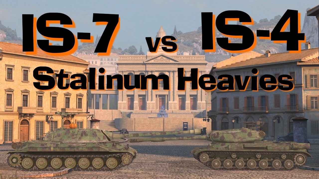 WOT Blitz Face Off || IS-7 vs IS-4