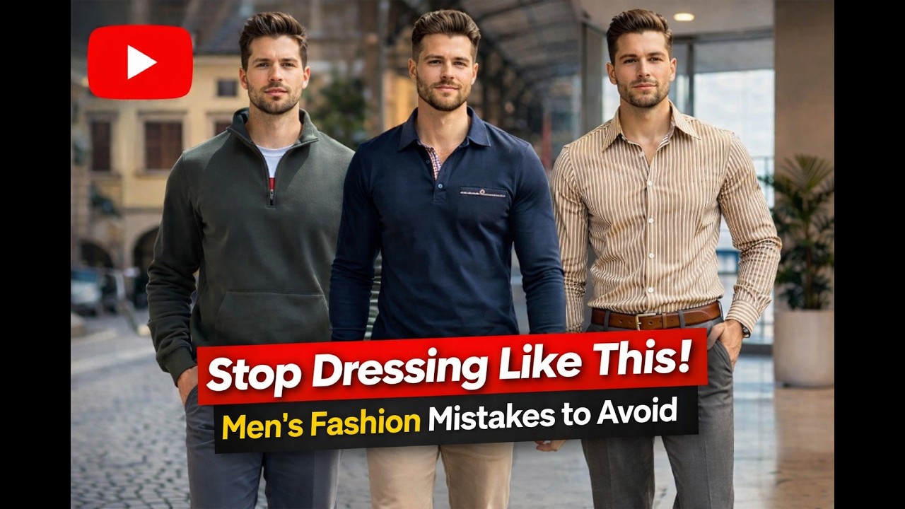 Stop Dressing Like This! Men’s Fashion Mistakes to Avoid
