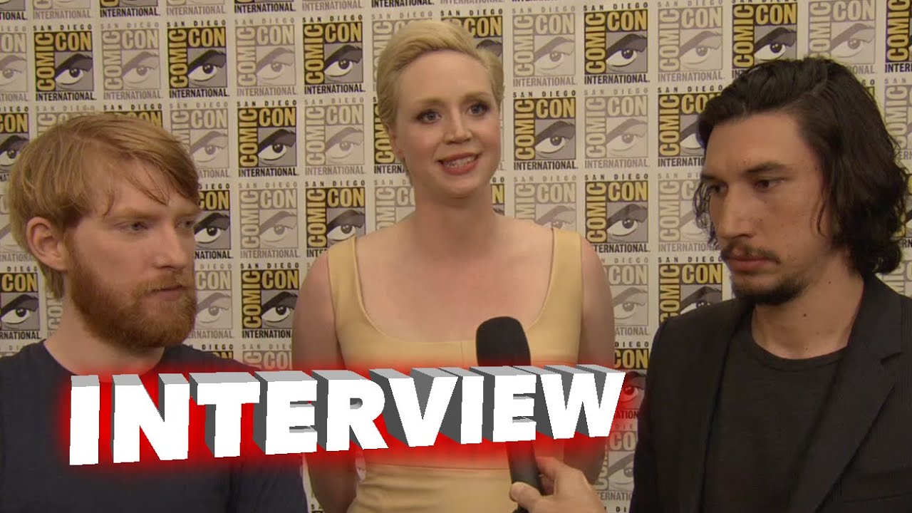 Star Wars: The Force Awakens: Domhnall Gleeson, Gwendoline Christie & Adam Driver ComicCon Interview