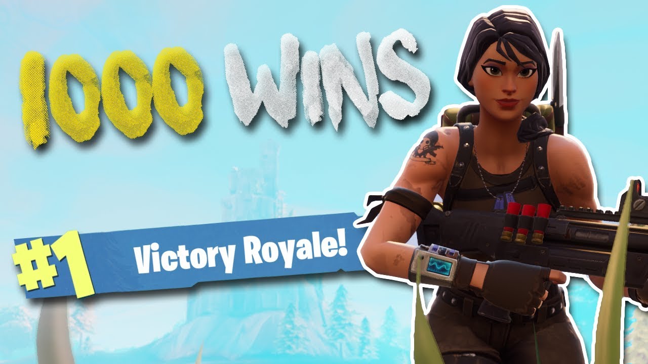 My 1000th Win!!! 15 Kill Solo Gameplay (Fortnite Battle Royale)