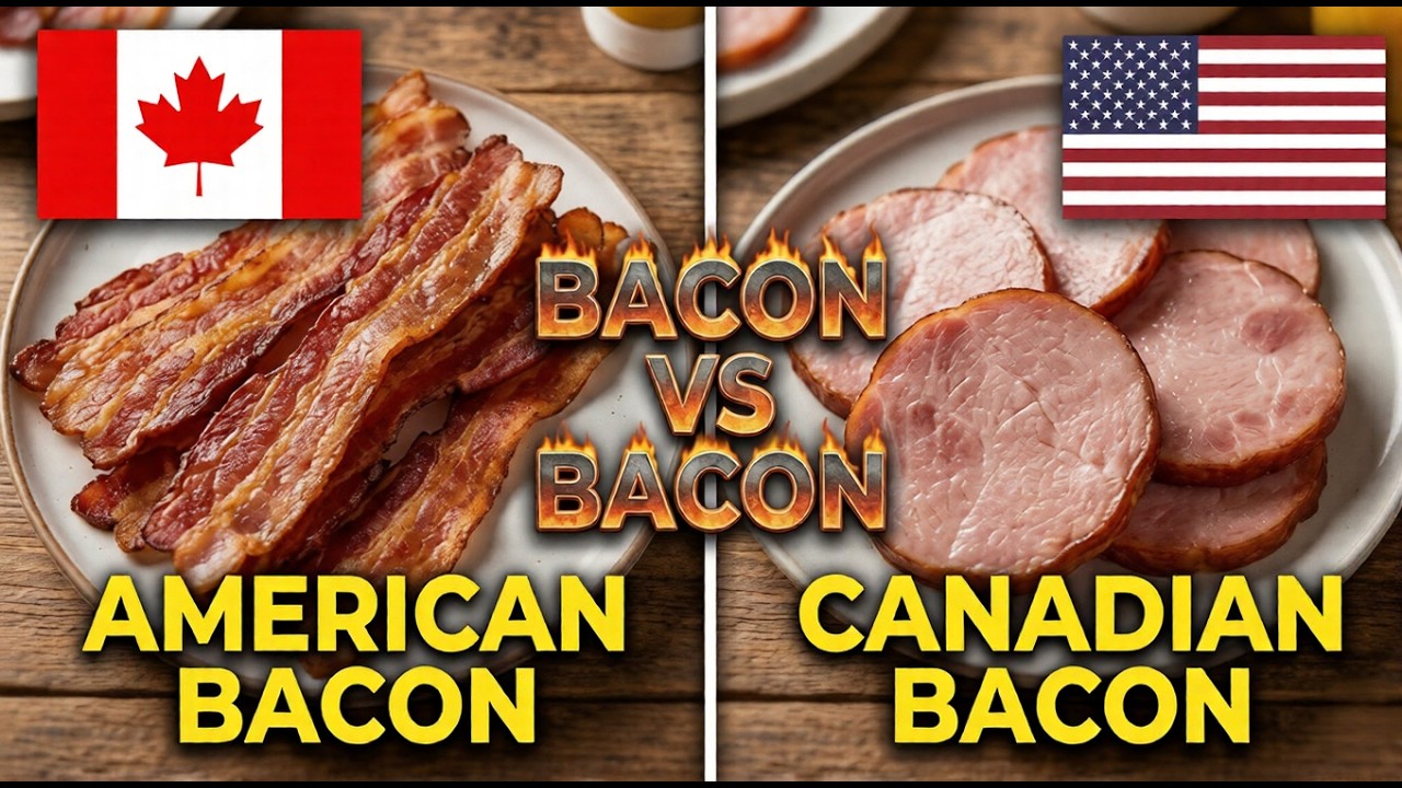 Canadian Bacon vs. American Bacon: Which One Is Better?  [ID0903]