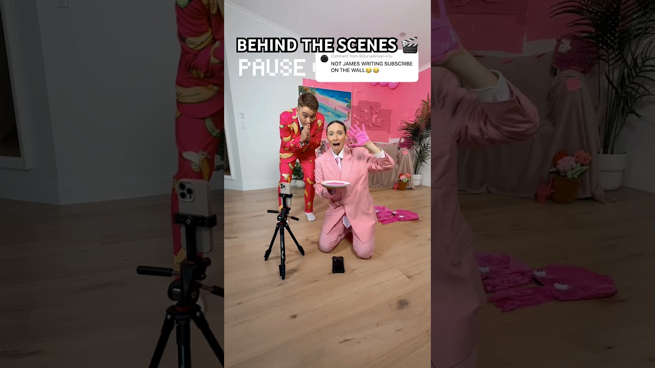 BEHIND THE SCENES! 😳 