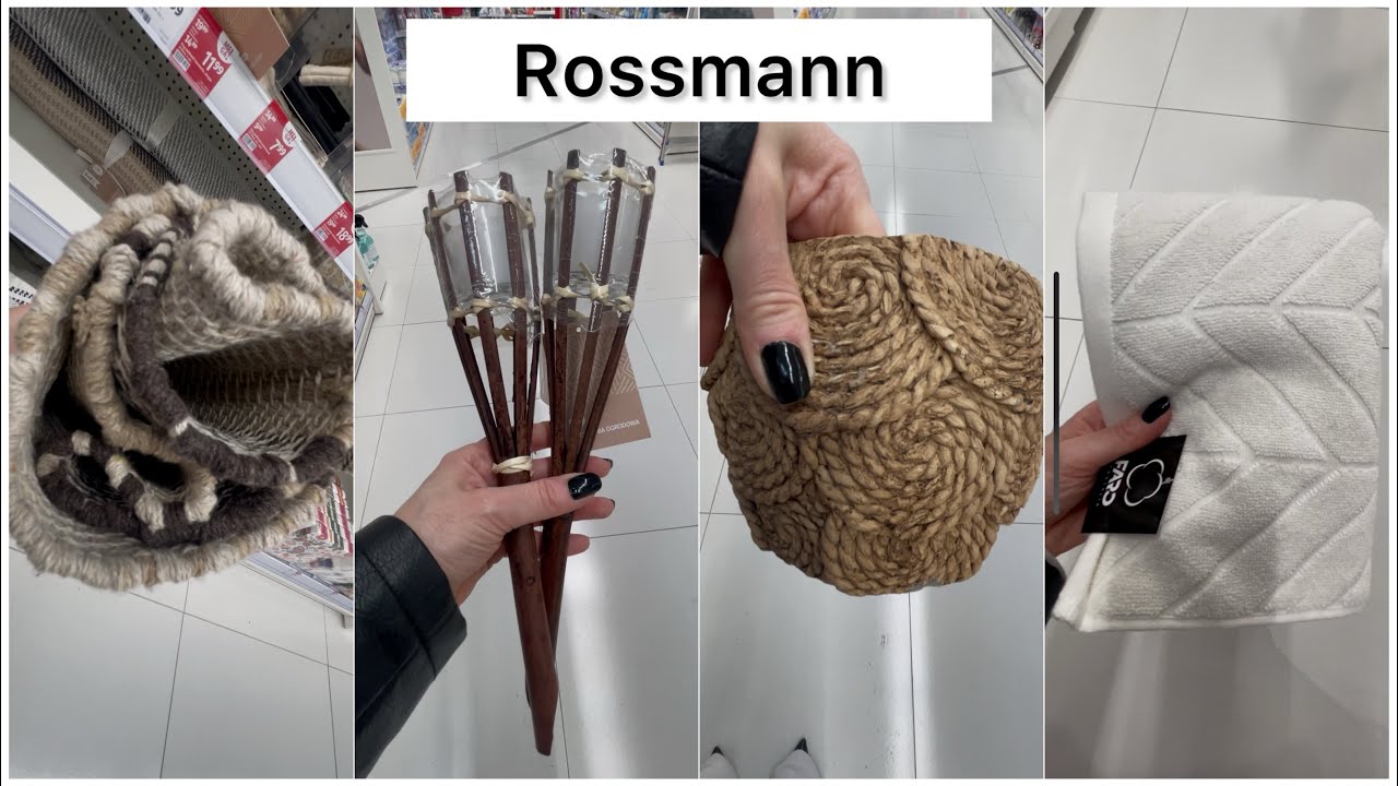 ROSSMANN RĘCZNIKI NA OKAZJACH DYWANIKI OSŁONKI BIŻUTERIA I INNE