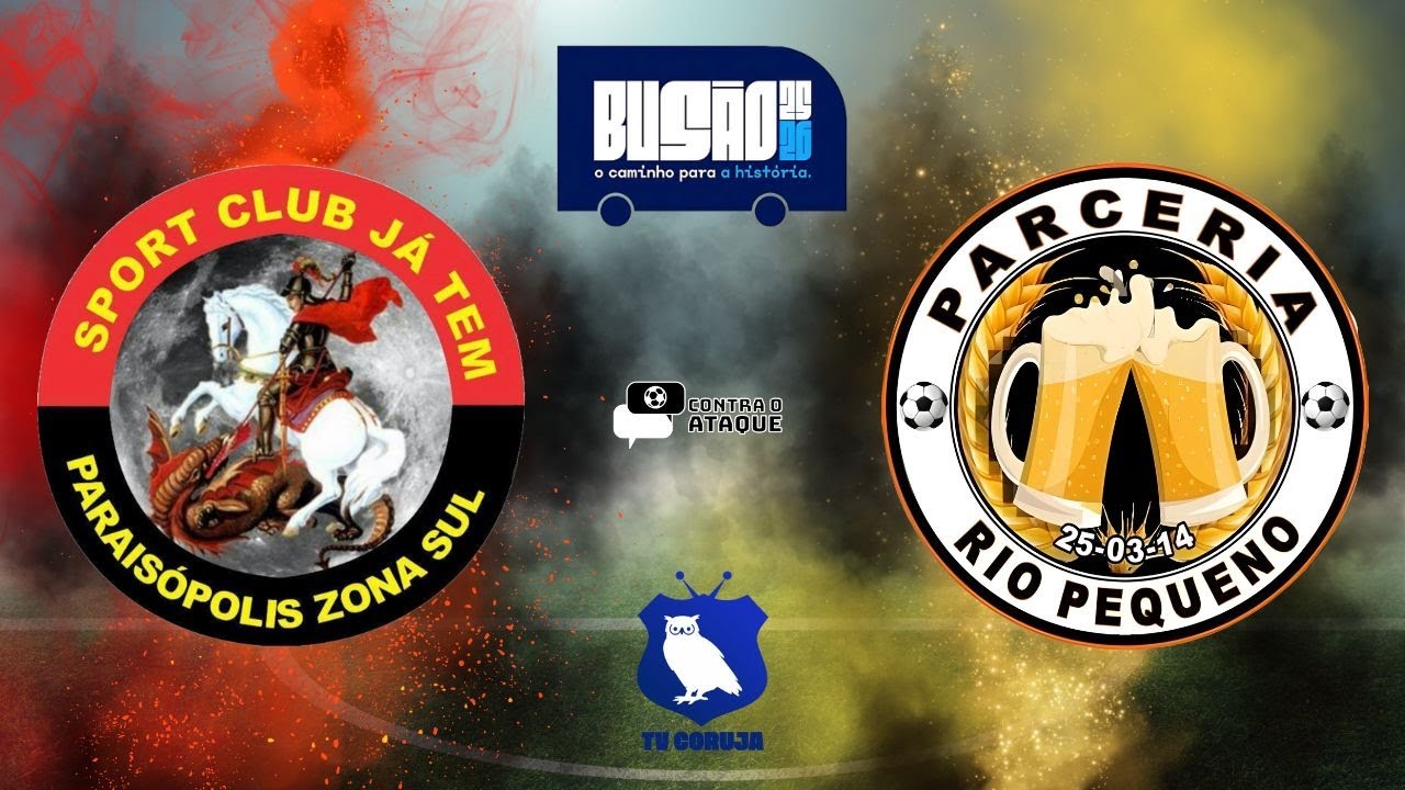🔴 AO VIVO - S.C. JÁ TEM x PARCERIA - COPA DO BUSÃO - RODADA 2