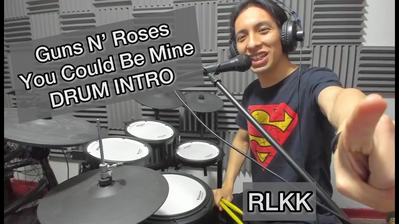 Guns N Roses - You Could Be Mine DRUM INTRO RLKK - Ricardo Caldas