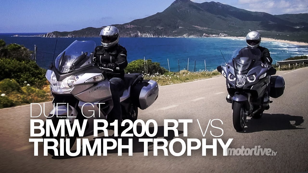 DUEL | BMW R 1200 RT vs TRIUMPH TROPHY - Vive les vacances !