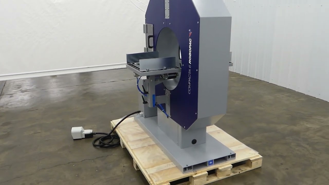 RoboPac Compacta 6 SemiAuto Horizontal Ring Wrapper