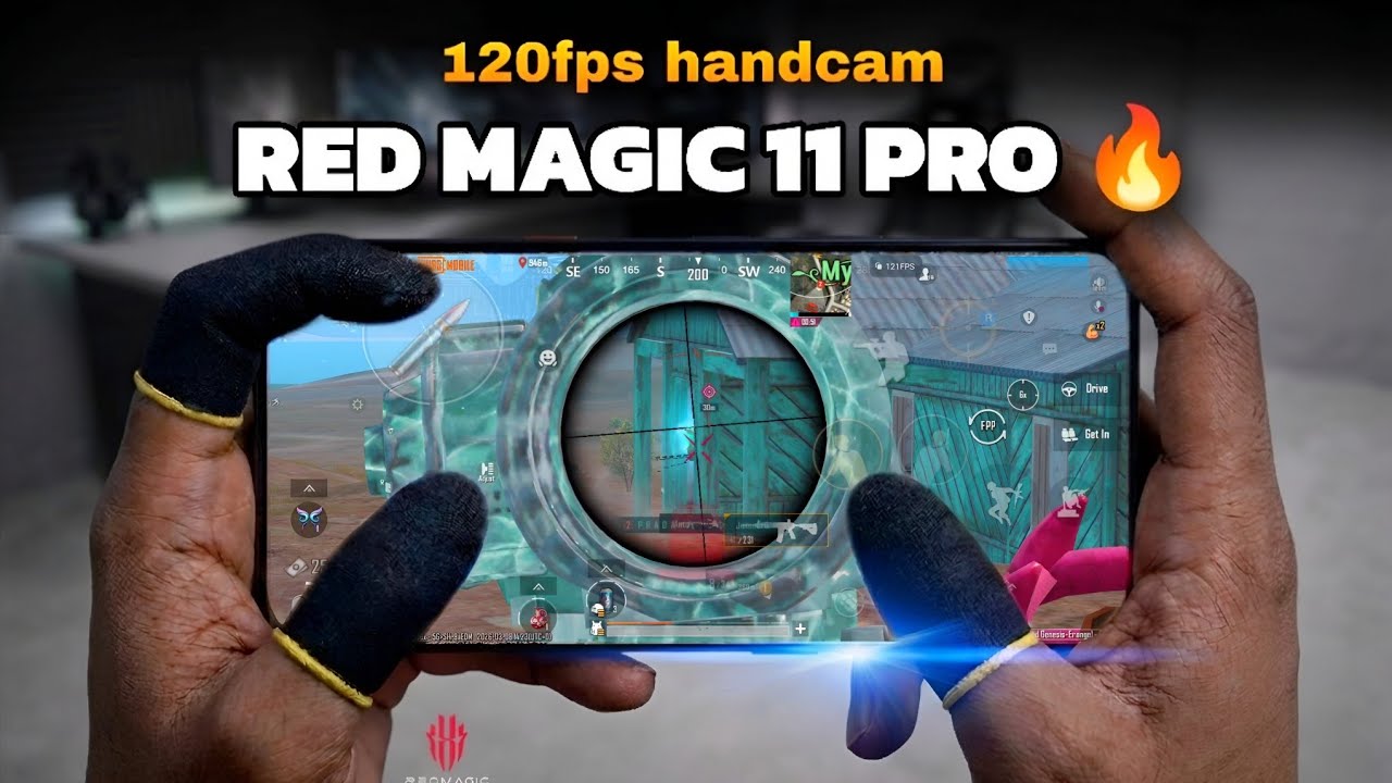 PUBG Mobile 120FPS Handcam 🔥 | Red Magic 11 Pro Gameplay