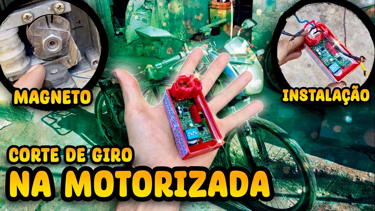 Coloquei o cdi da shops na motorizada 🚀