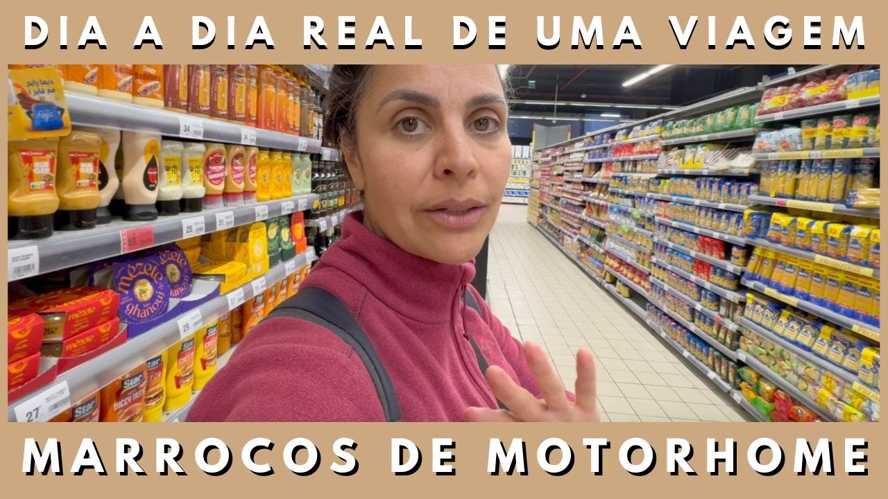 CHEGAMOS EM CASABLANCA! 🚐 NOSSA ROTINA DE MOTORHOME NO MARROCOS 🌍 VLOG 04