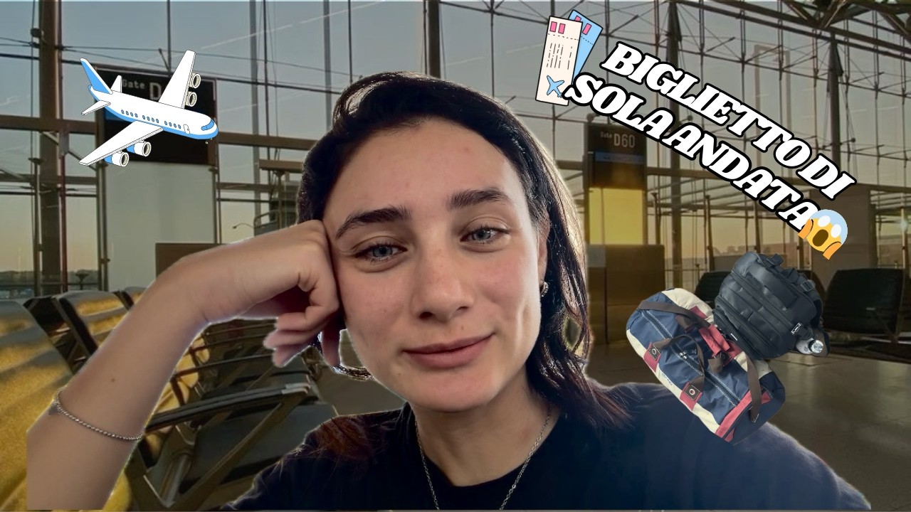 PARTO DA SOLA CON UN BIGLIETTO DI SOLA ANDATA...#vlog | Valentina White