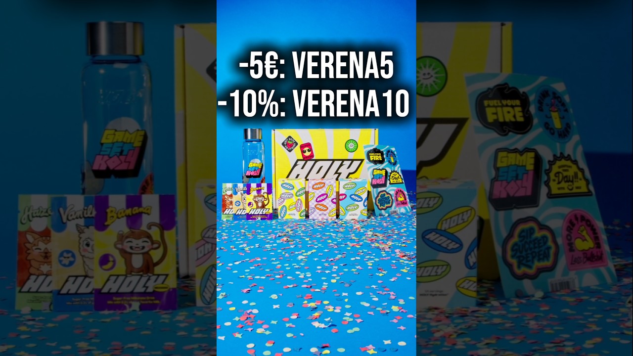 HOLY Rabatt ✨-5&euro; auf die erste Bestellung: VERENA5 ✨-10% auf alles: VERENA10
