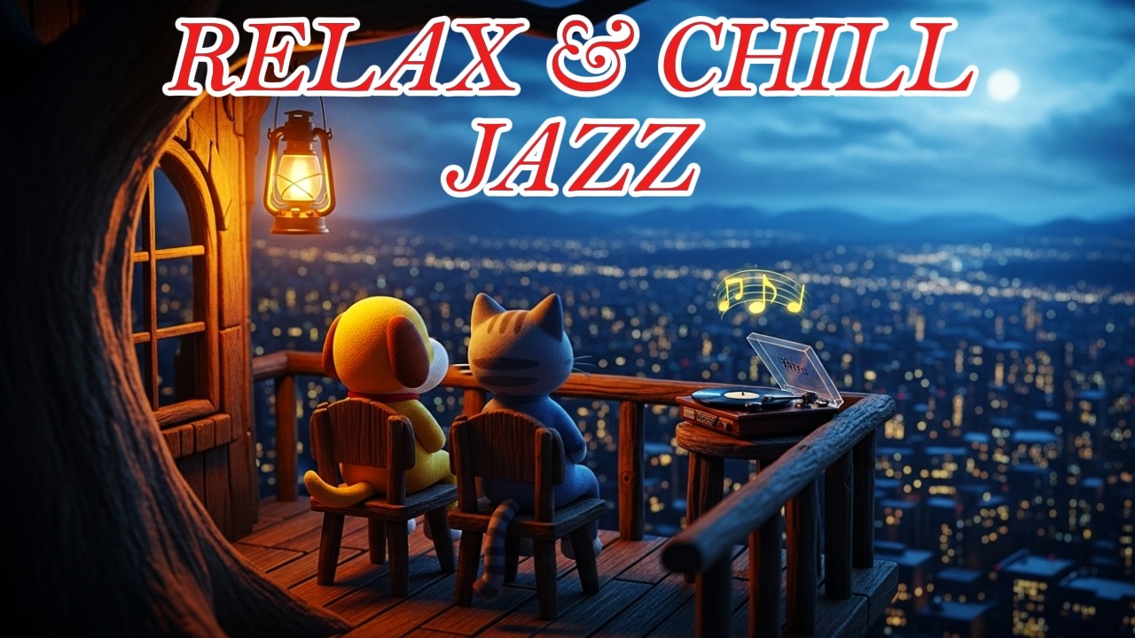 Relaxing Jazz Tunes,  Music & Cozy Coffee Shop Ambience to Sleep, Relax