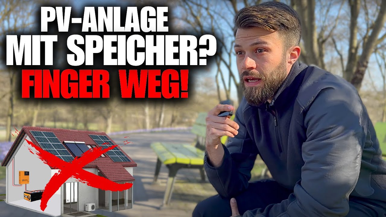 PV-Anlage mit Speicher: Das sagt dir KEINER!😳